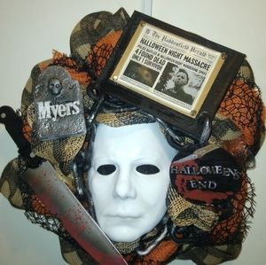 Halloween's End Michael Myers Wreath